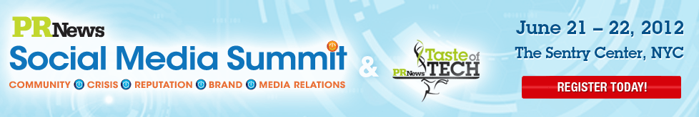 PR News Social Media Summit and Taste of Tech 2012