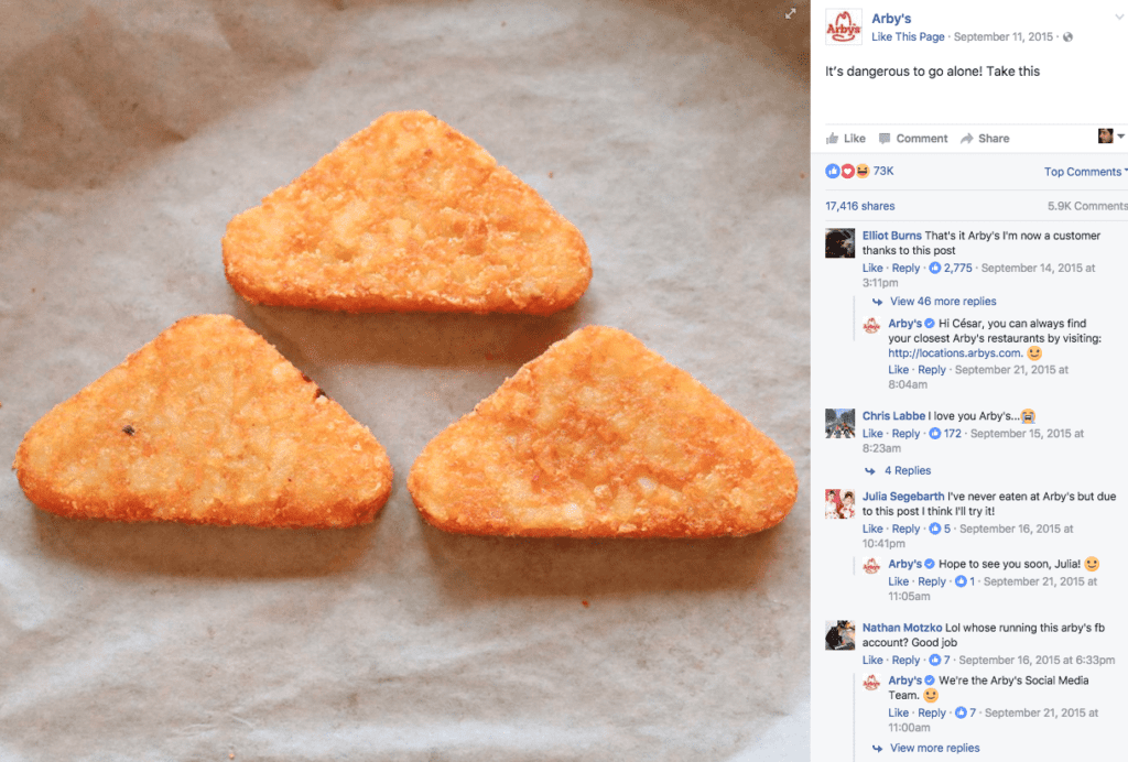 Arby's Twitter Legend of Zelda