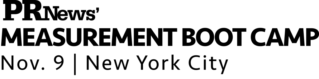 2017 PR Measurement Boot Camp