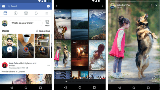 facebook stories new archive feature 2018