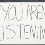 "you aren't listening" sign, malcolm jenkins, philadelphia eagles