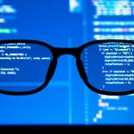 glasses, reading code, machine learning