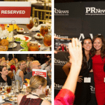 tables, attendees, winners at PR News' agency elite awards