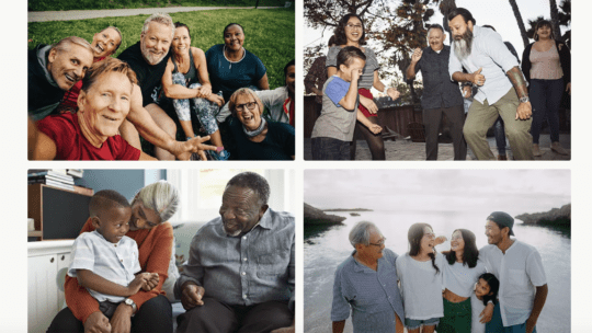 The AARP and Frameworks Institute offered these vibrant images of the 50-plus community to showcase proper representation in messaging for age..