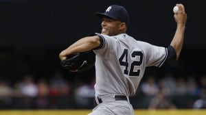 Mariano Rivera throwing