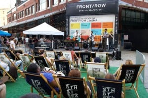 Morricone Youth plays at FRONT/ROW Cinema stage as part of the SEE/ CHANGE summer activation series. 