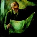 Szonyi Istvan: Man Reading (artist's father)