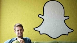 Snapchat CEO Evan Spiegel