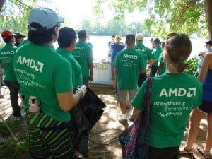 AMD’s Green Army, a finalist in the Event: CSR/Green Focus category. 