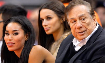 Stiviano (left) and Sterling (right)