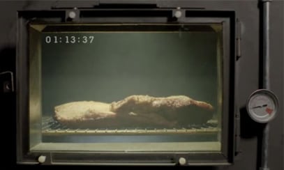 A screencap of the Arby's brisket commercial.