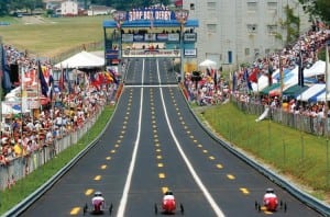 START YOUR ENGINES: AKA MEDIA INC. arranged pro bono time and services for the First Energy All-American Soap Box Derby, including a live, six-hour, six-camera webcast that attracts more than 10,000 viewers and national media coverage ranging from ESPN to Fox News to the Weather Channel.   