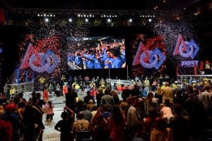 WHAT MAY STEM FROM IT? More than 25,000 adults and kids from 30 countries gathered in St. Louis to celebrate science and technology at the 2014 FIRST Championship. 