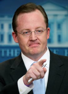 White House Press Secretary Robert Gibbs Holds His Daily Briefing