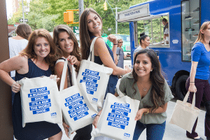 REALLY BIG SHOE: This Keds pop-up event for Women’s Equality Day touched consumers at all levels due to PR and marketing collaboration, says Keds CMO Emily Culp.