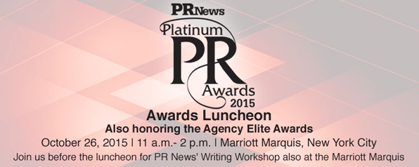 PR Platinum Awards 2015