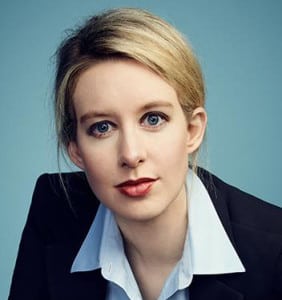 THERANOS FOUNDER HOLMES: Bloodletting