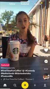 musical.ly, starbucks, coffee