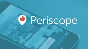 periscope, logo, smartphone