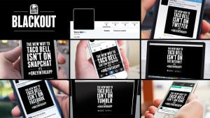 Taco Bell – Social Media Blackout