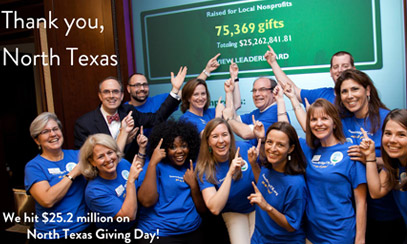 Fundraising Winner - SparkFarm and Communities Foundation of Texas  - North Texas Giving Day Raises $25.2 Million in 17 Hours