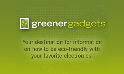 Green PR/Marketing Winner - Consumer Electronics Association  - GreenerGadgets.org