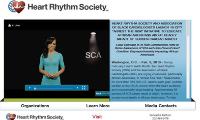The Heart Rhythm Society and BRG COMMUNICATIONS - Arrest the Risk: Raising Awareness of Sudden Cardiac Arrest in African Americans