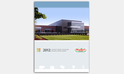 Sustainability/CSR Report - Hormel Foods with Burson-Marsteller and Proof Integrated Communications