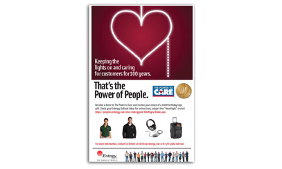 Workplace Innovation - Entergy's Power To Care Campaign