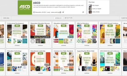 Pinterest Marketing/PR - ASCD  - Using Pinterest to Support ASCD's Brand