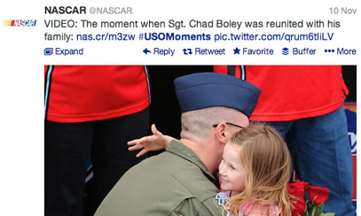Twitter | Best Use of Hashtags - USO  - #USOmoments 