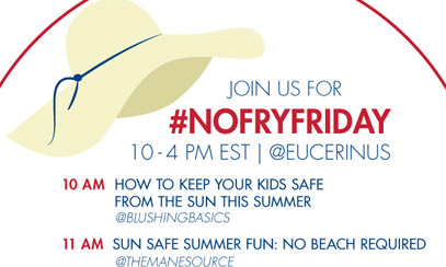 Twitter | Marketing Campaign - MXM Social  - Eucerin's #NoFryFriday Campaign