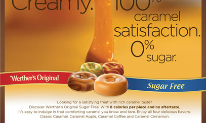 Facebook | Marketing Campaign - Zocalo Group  - Werther's Original Sugar Free Turns Low-Interest Candy Into a Must-Taste Experience 