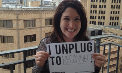 On a Shoestring Campaign - Weber Shandwick - Taking a Tech Detox: Nat’l Day of Unplugging 