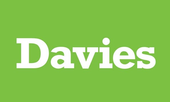 Davies: Davies offices strive to be comfortable, state-of-the-art work environments in terms of layout, equipment, and culture. There is often music playing in the office, people engrossed in conversation in the lounge, and news being followed on the large monitor in the main area.