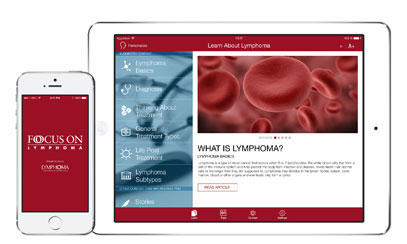 Best App: Lymphoma Research Foundation - Focus On Lymphoma
