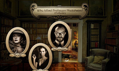 Facebook | Contests / Games: Edelman Digital - Adobe Photoshop Halloween Mystery  