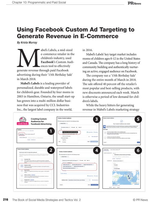 Social Media Guidebook Sample Article