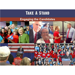 aarp, take a stand, social security, candidats, 2016 election