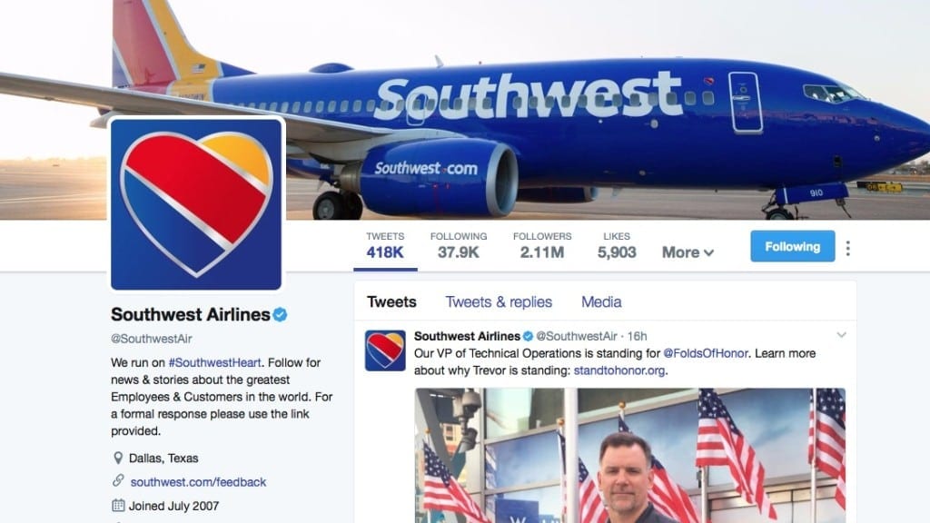 4 Ways to Emulate Southwest Airlines' Twitter Style