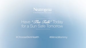 Neutrogena Sun #MimicMommy Campaign