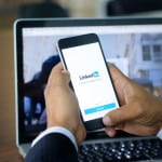 LinkedIn Creator Mode on a mobile phone and laptop