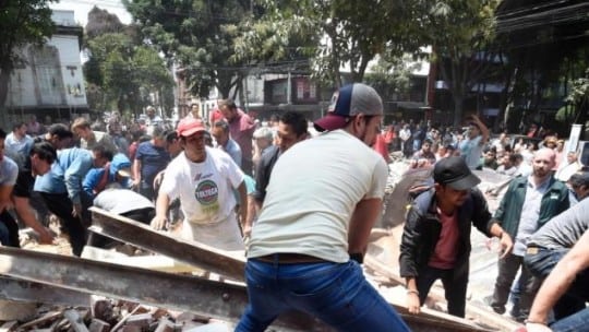 mexico city, earthquake, aftermath