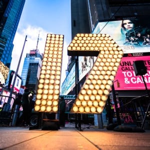 Philips Times Square Ball Campaign