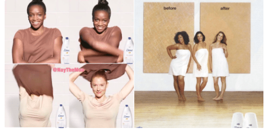 dove, ad, racist