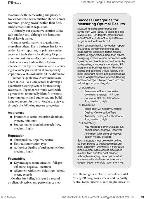 PR Measurement Guidebook Sample Article