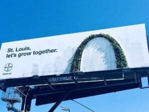 Bayer Growing Walls Billboard Campaign