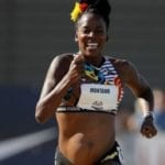 US Olympic athlete Alysia Montano