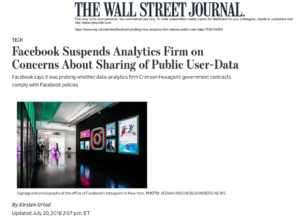 PAN Communications Crimson Hexagon and a Courageous Conversation about Consumer Privacy: A Crisis Situation that Moved the Industry Forward