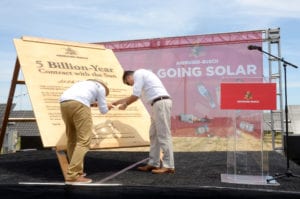 Anheuser-Busch Expands Renewable Electricity Portfolio to include Solar Power